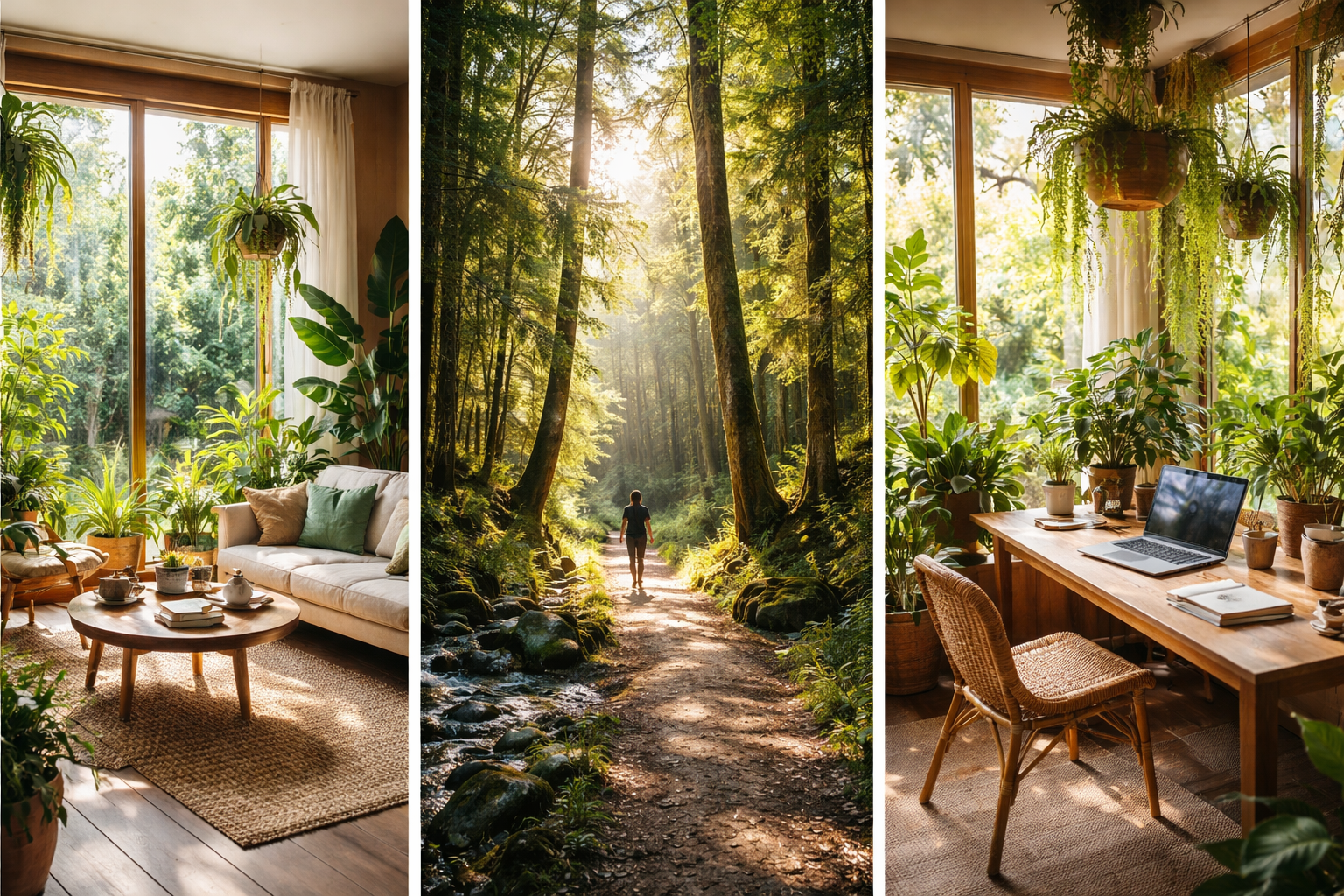 Descubra por que a biofilia está crescendo no mundo todo. Veja benefícios, exemplos práticos, checklist de aplicação e como trazer mais natureza para sua casa e trabalho.