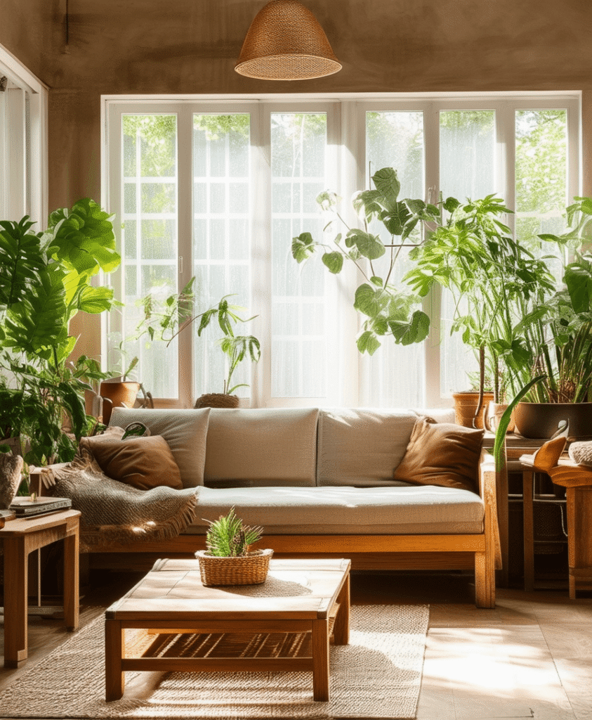 Plantas, Luz Natural e Materiais Naturais: Guia Completo do Design Biofílico